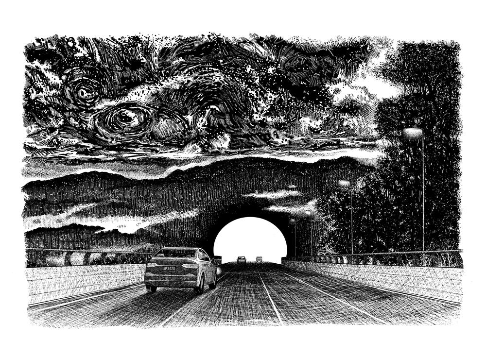 旅に出よう！NY発大岩オスカールのデジタルドローイング日誌｜アート